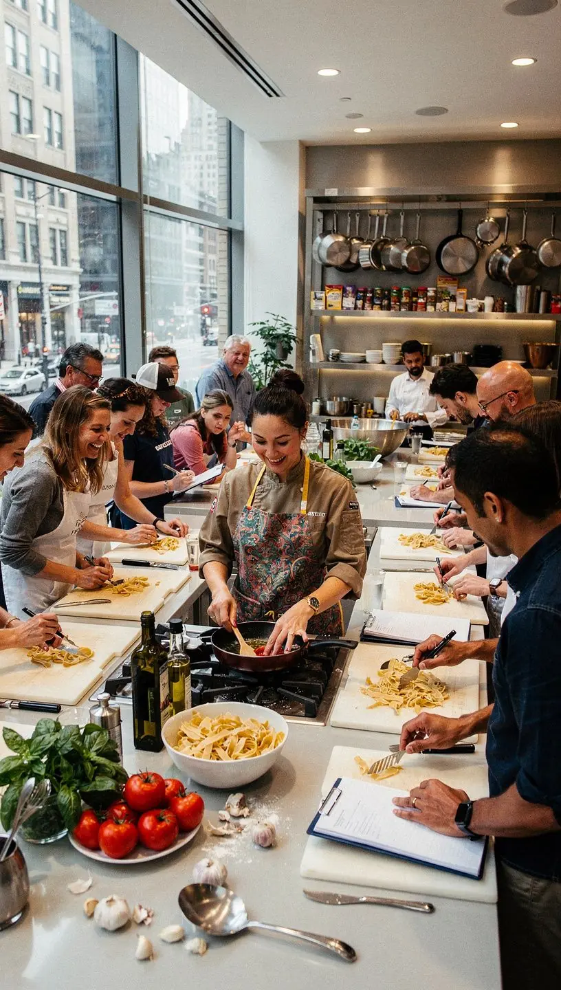 Sprzedawca prezentujący swoje ręcznie robione przetwory na stoisku.